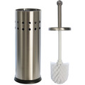 Blue Donuts Blue Donuts Vented Stainless Steel Toilet Brush Holder BD3931147